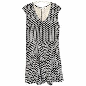 New York & Company Women’s Casual Dress Size XL - Pre-Loved - Color: Black/White